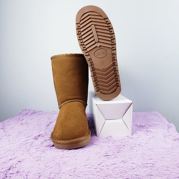 Fur Boot, Arctic SHEEPSKIN LEATHER WATERPROOF Real Shearling boot us7 rated -35 - Picture 3 of 7